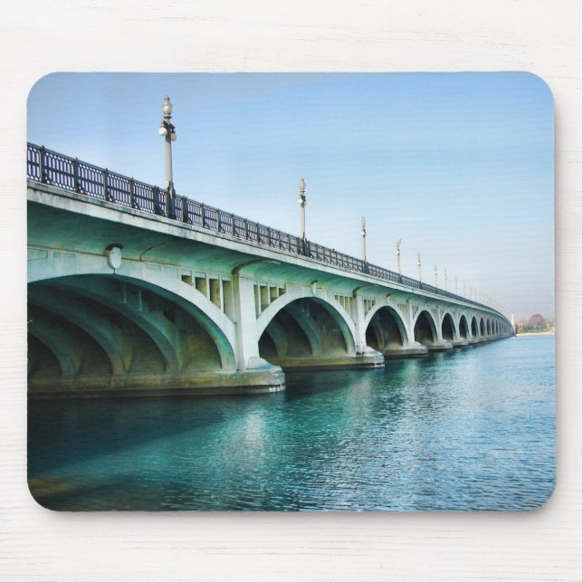 Belle Ilse Bridge Mouse Pad (Front)