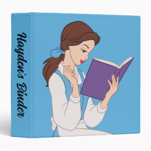 Belle in a Book 3 Ring Binder