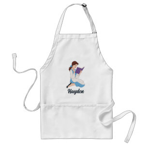 Belle in a Book Adult Apron