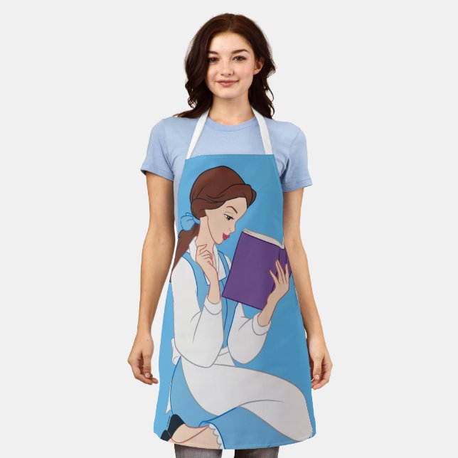 Belle in a Book Apron (Worn)