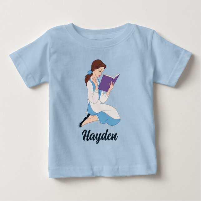 Belle in a Book Baby T-Shirt (Front)