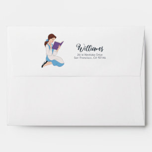 Belle in a Book Envelope