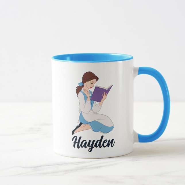 Belle in a Book Mug (Right)