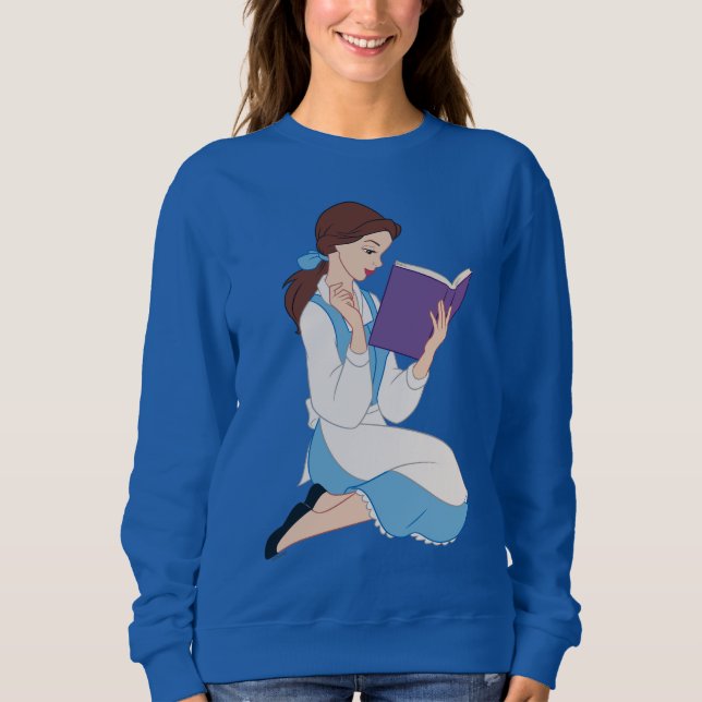 Belle in a Book Sweatshirt (Front)