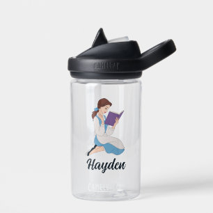 Belle in a Book Water Bottle