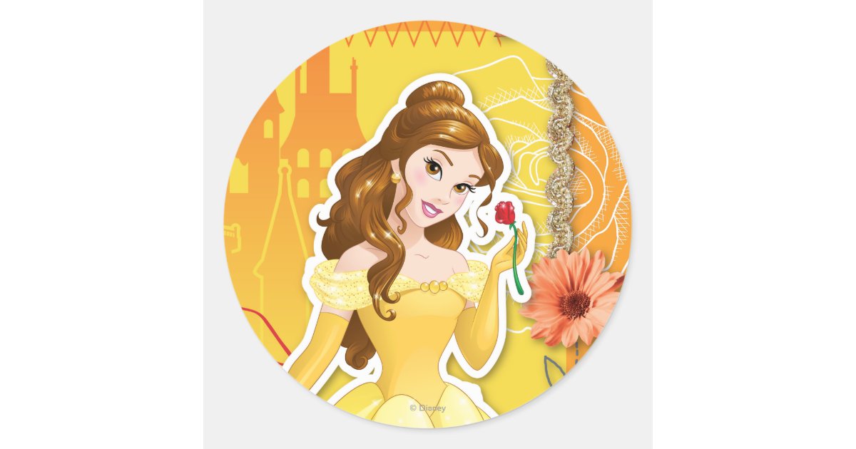 Disney Pincesses Sticker, Zazzle