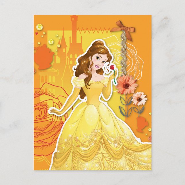 Belle - Inspirational Postcard (Front)