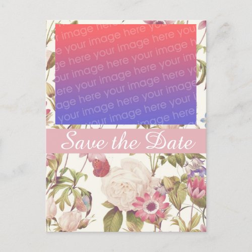 Belle Jardin Save the Date  Postcard