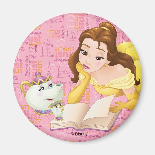 Belle | Loyalty is Royalty Magnet (Front)