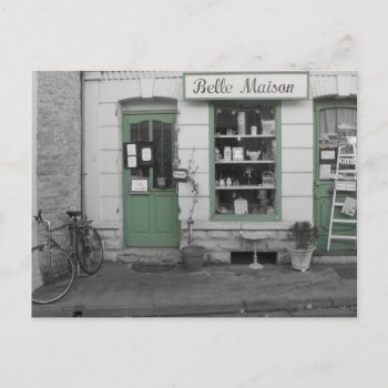 Belle Maison Postcard by pamelajayne at Zazzle