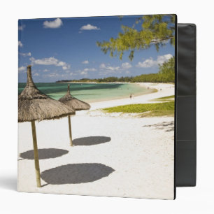 Belle Mare Public Beach, Southeast Mauritius, 3 Ring Binder