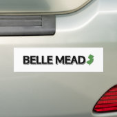 Belle Mead, New Jersey Bumper Sticker (On Car)