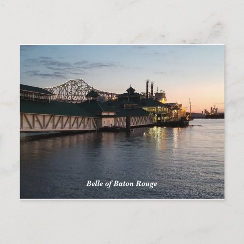 Belle of Baton Rouge Post Card
