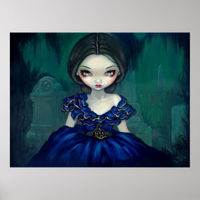 Belle of Bonaventure - Southern Gothic Art Print (Front)