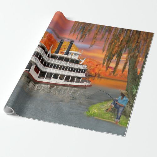 Belle of the Bayou Wrapping Paper