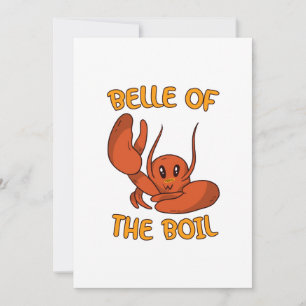 Belle Of The Boil Crawfish Thank You Card