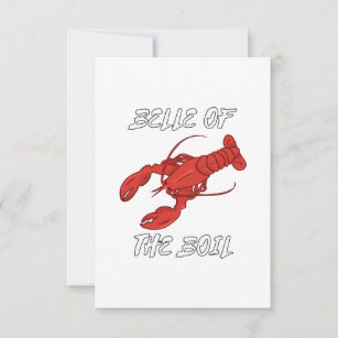 Belle Of The Boil Crawfish Thank You Card