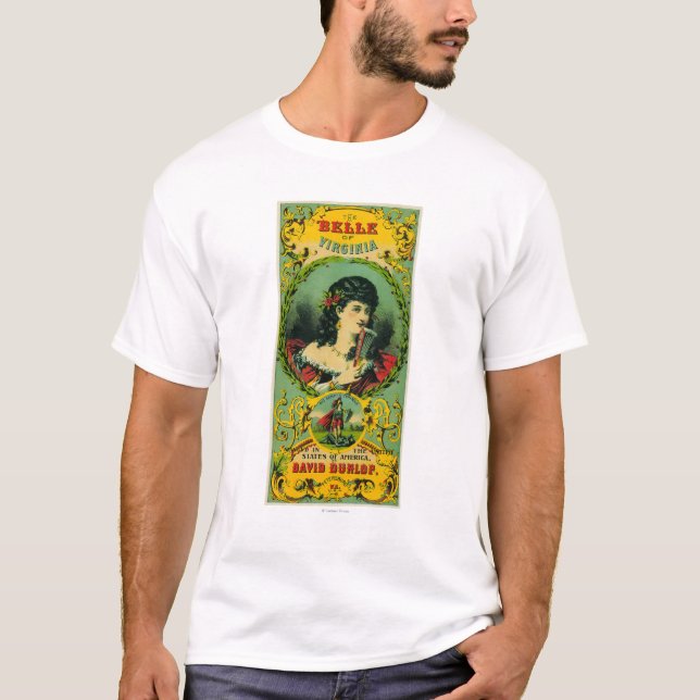 Belle of Virginia Tobacco LabelPetersburg, VA T-Shirt (Front)