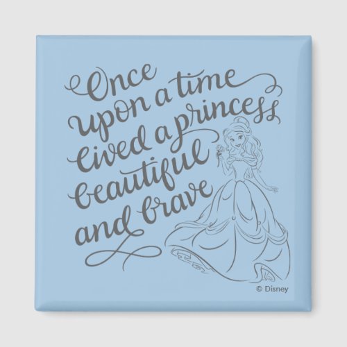 Belle Once Upon A Time Magnet