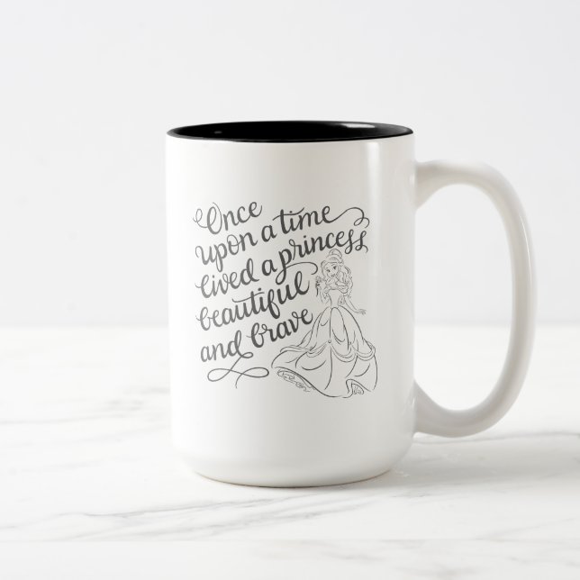 Belle |Once Upon A Time Two-Tone Coffee Mug (Right)