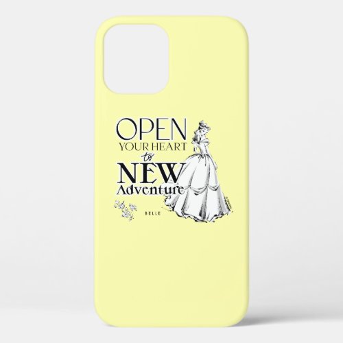 Belle  Open Your Heart to New Adventure iPhone 12 Case