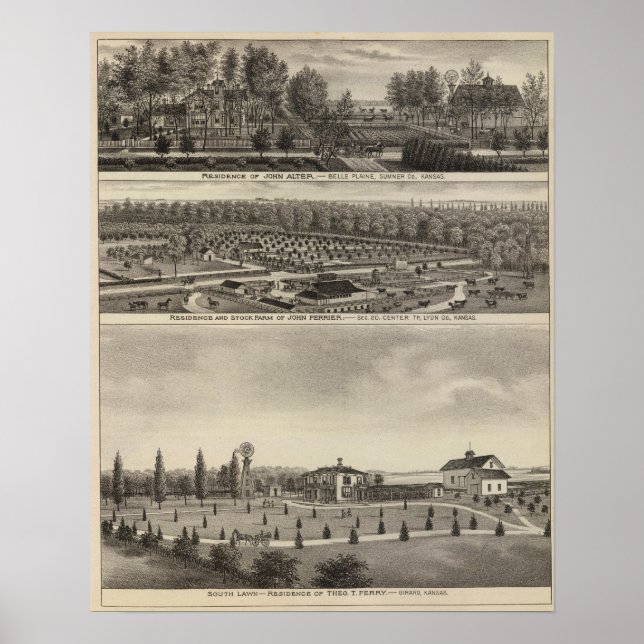 Belle Plaine, Kansas Poster (Front)