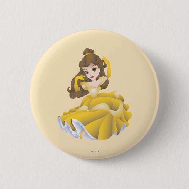 Belle Posing Button (Front)