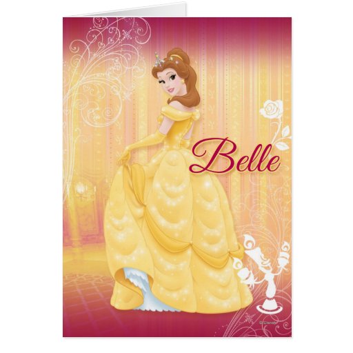 Belle Princess Cards | Zazzle