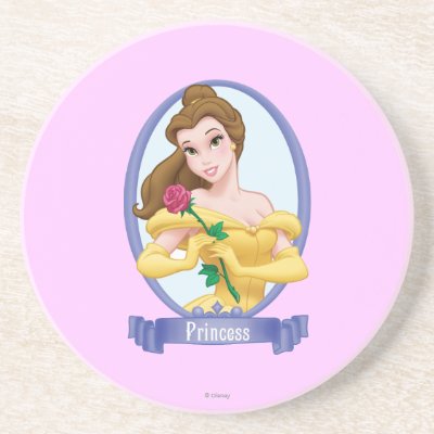 Belle Princess Drink Coaster