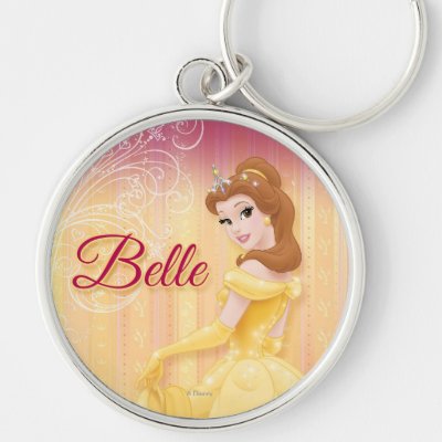 Belle Princess Keychain