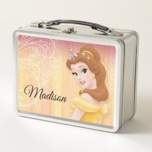 Disney Princess, Ariel, Belle and Rapunzel Metal Lunch Box