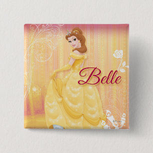Belle Princess Pinback Button