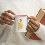 Belle Princess Two-Tone Coffee Mug<br><div class="desc">Belle</div>
