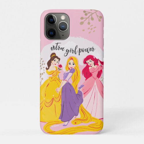 Belle Rapnuzel Ariel Extra Girl Power iPhone 11 Pro Case