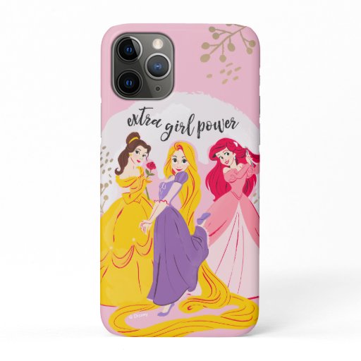 Belle, Rapnuzel, Ariel "Extra Girl Power" iPhone 11 Pro Case