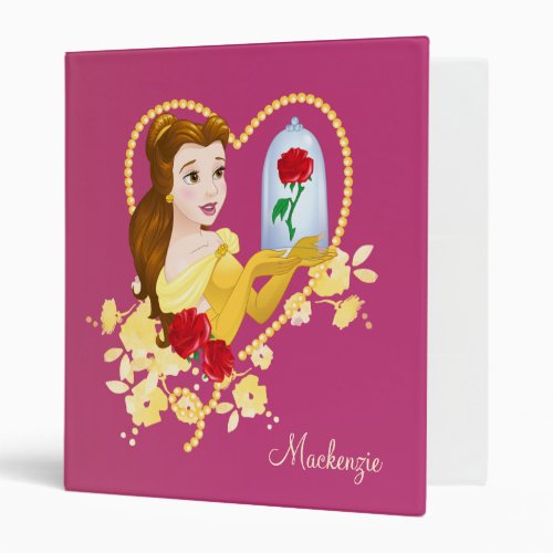 Belle  Red Roses Binder