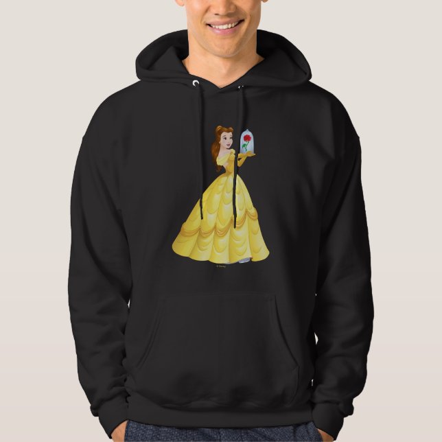 Belle | Rose In Glass Hoodie (Front)