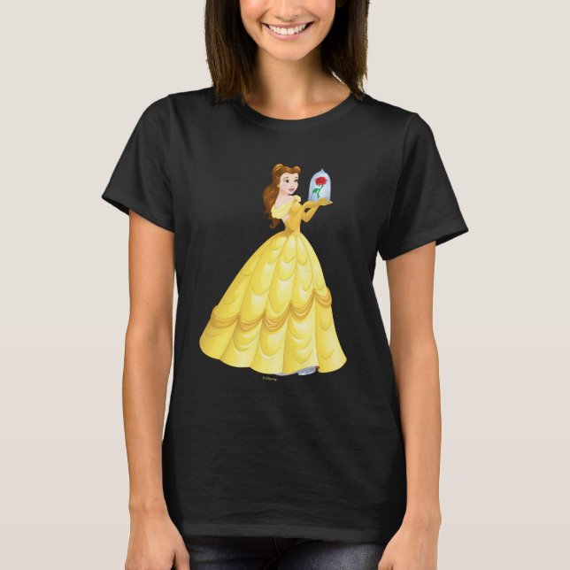 Belle | Rose In Glass T-Shirt (Front)