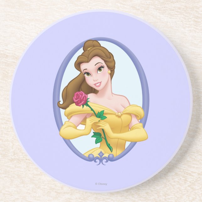 Belle Sandstone Coaster (Front)