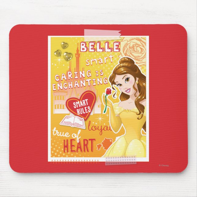 Belle - Smart Rules Mouse Pad (Front)