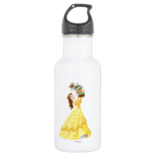 Belle Stack Of Books Stainless Steel Water Bottle