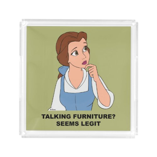Belle  Talking Furniture Acrylic Tray