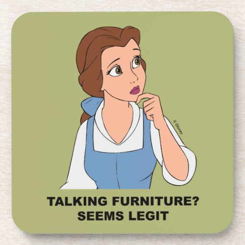 Belle  Talking Furniture Beverage Coaster