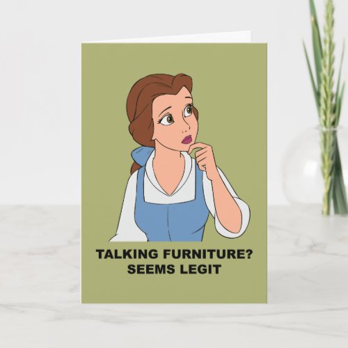 Belle  Talking Furniture Card