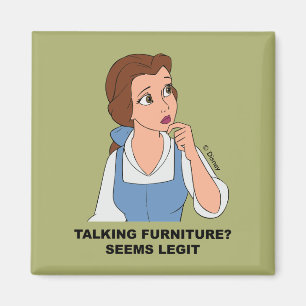 Belle Talking Furniture? Magnet