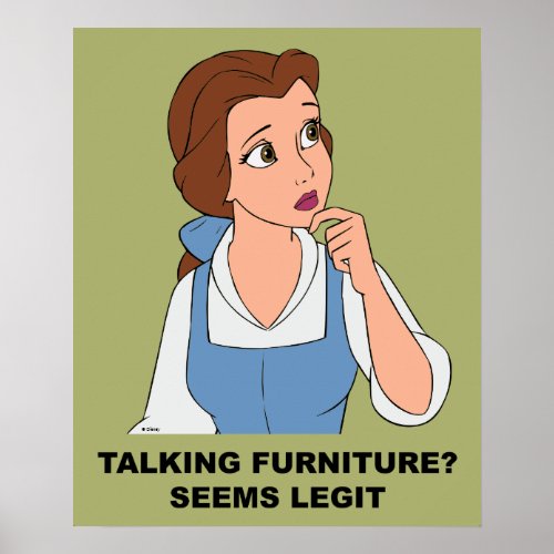 Belle  Talking Furniture Poster
