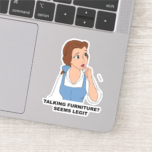 Belle Talking Furniture? Sticker