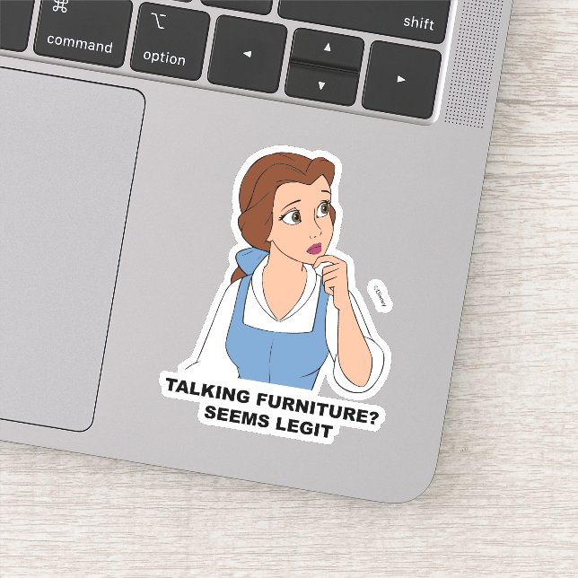 Belle | Talking Furniture? Sticker (Detail)