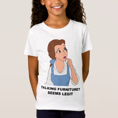 Belle  Talking Furniture T_Shirt