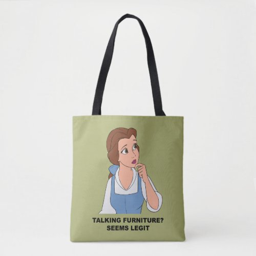 Belle  Talking Furniture Tote Bag